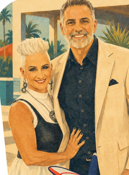 Brenda and Kurt Warner, founders of Treasure House